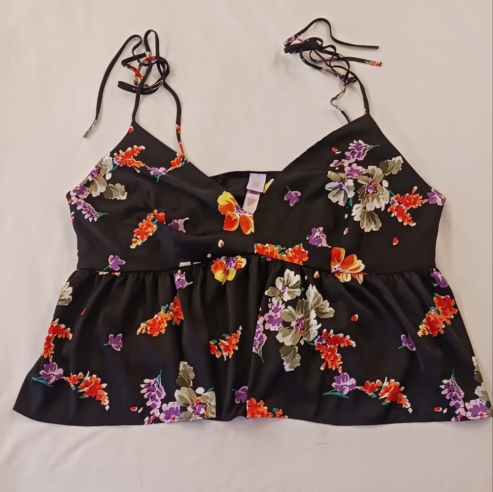 Savage X Fenty Night Blooms Satin Sleep Cami Size 3X